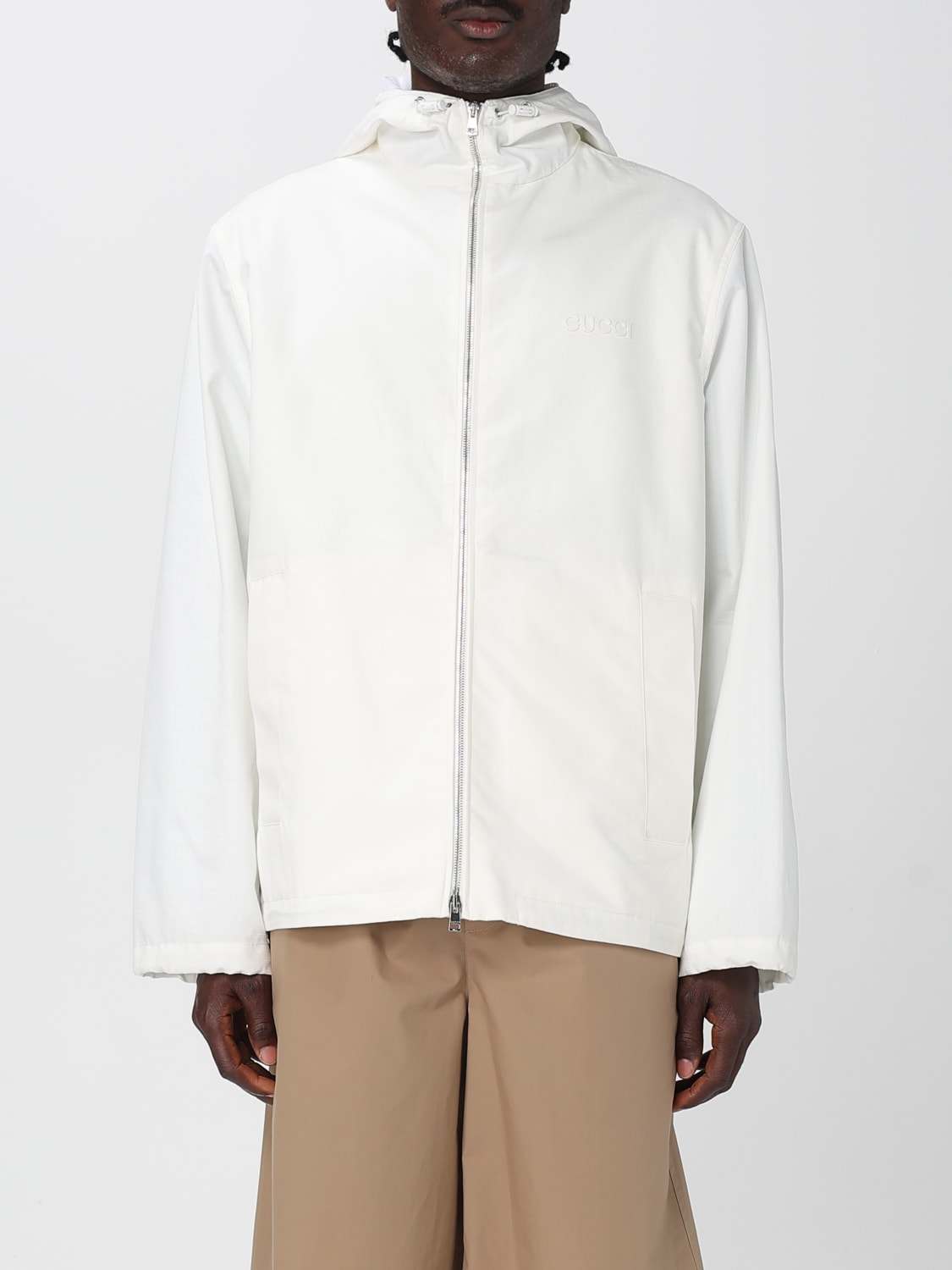 GUCCI JACKET: Jacket men Gucci, White - Img 1
