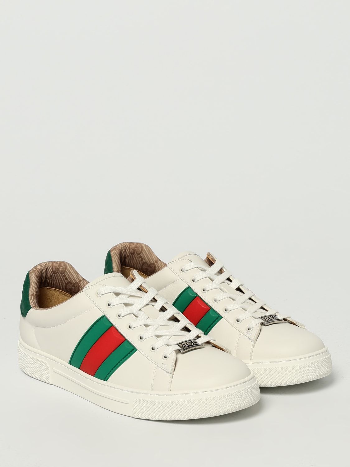 GUCCI SNEAKERS: Sneakers men Gucci, White - Img 2