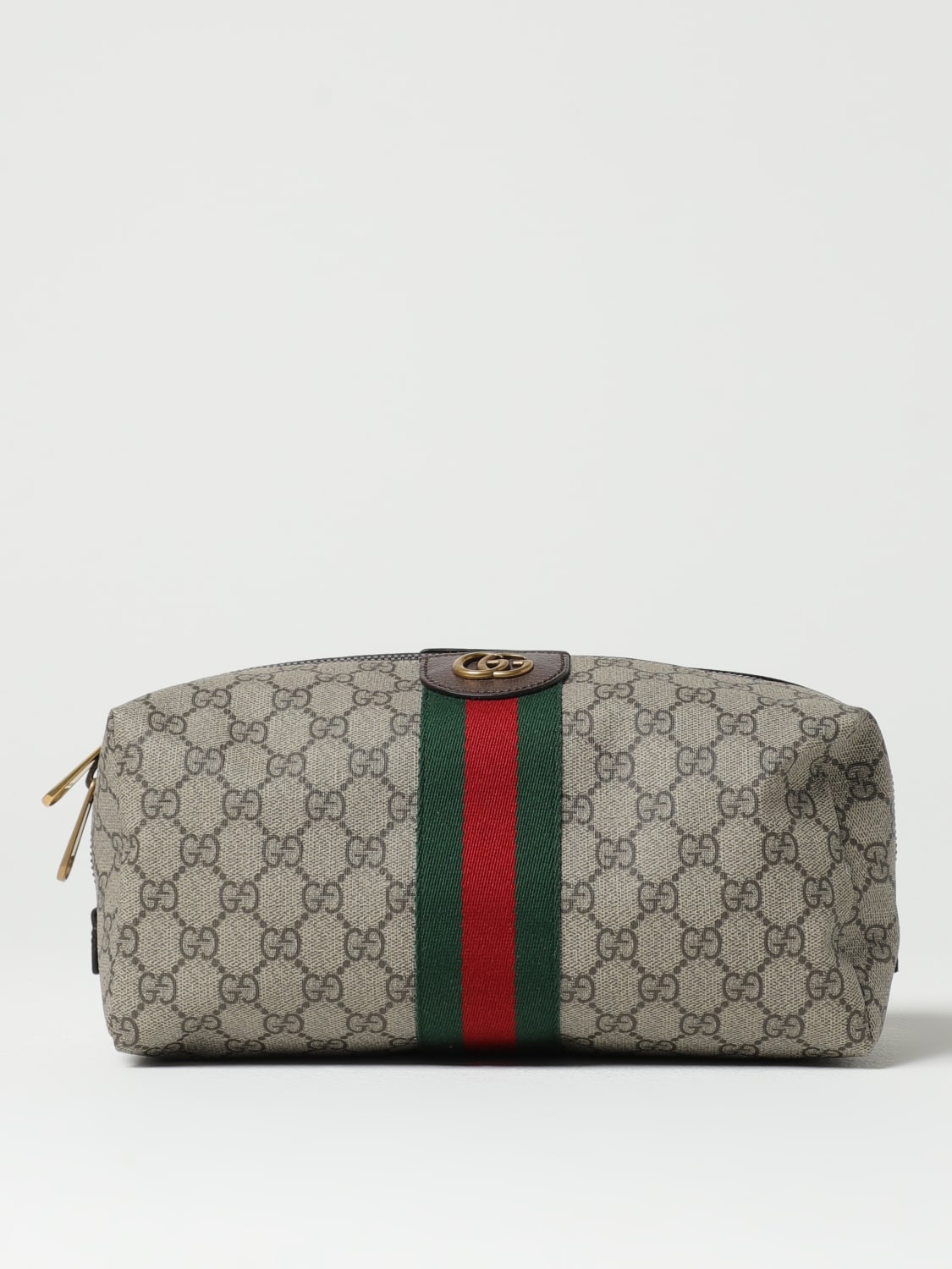 GUCCI BEAUTY ACCESSORIES: Bags men Gucci, Beige - Img 1