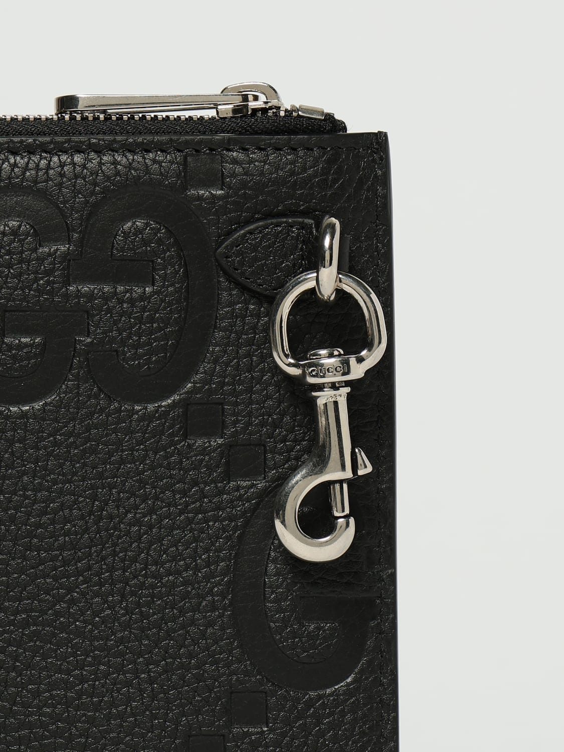 GUCCI BRIEFCASE: Gucci men's clutch, Black - Img 4