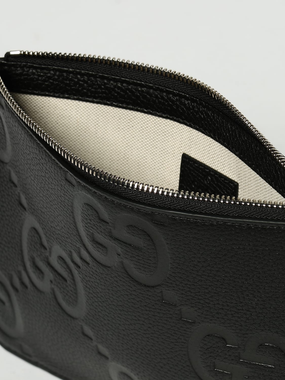 GUCCI BRIEFCASE: Gucci men's clutch, Black - Img 5