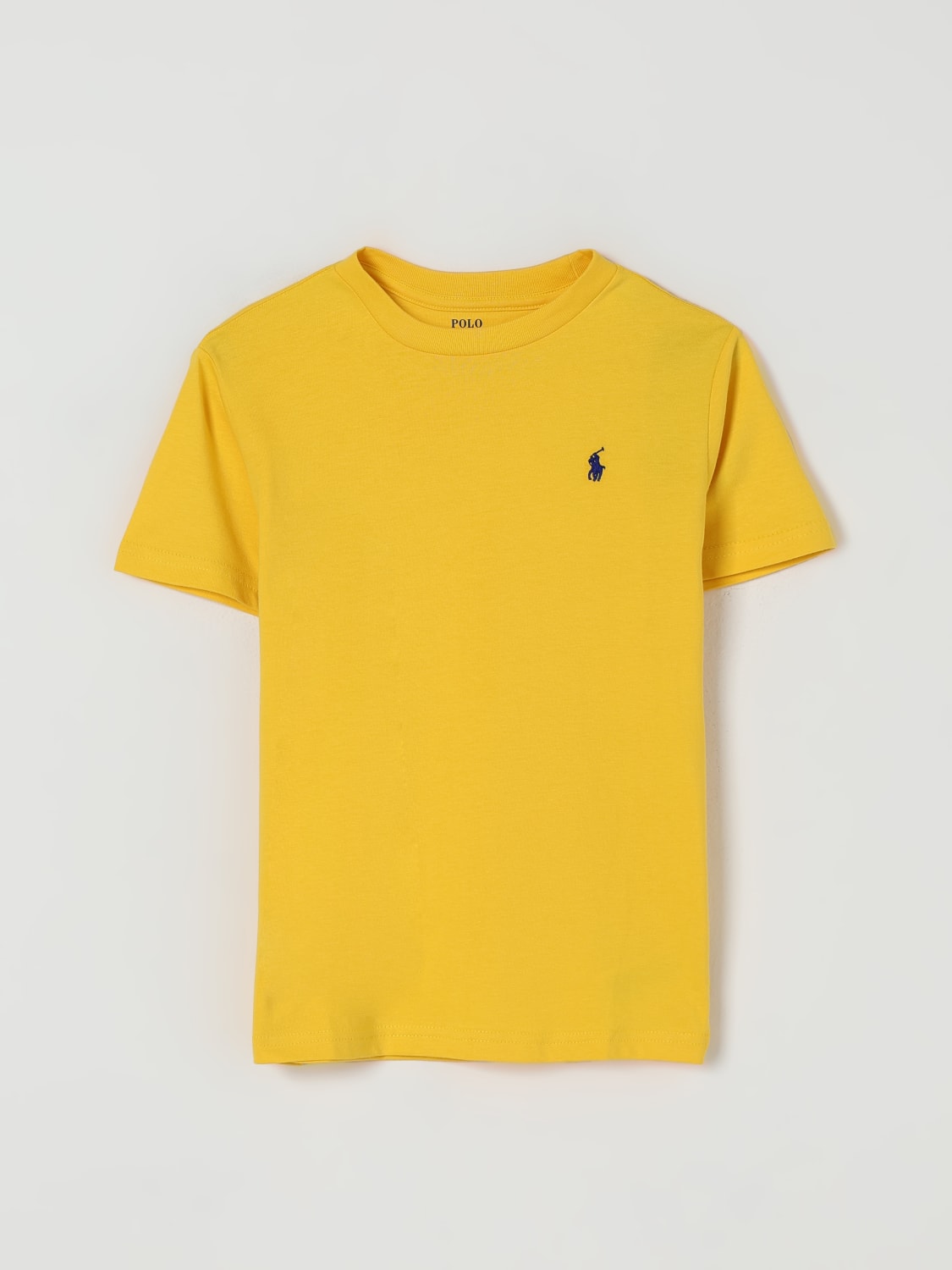 POLO RALPH LAUREN CAMISETA: Camiseta niños Polo Ralph Lauren, Ocre - Img 1