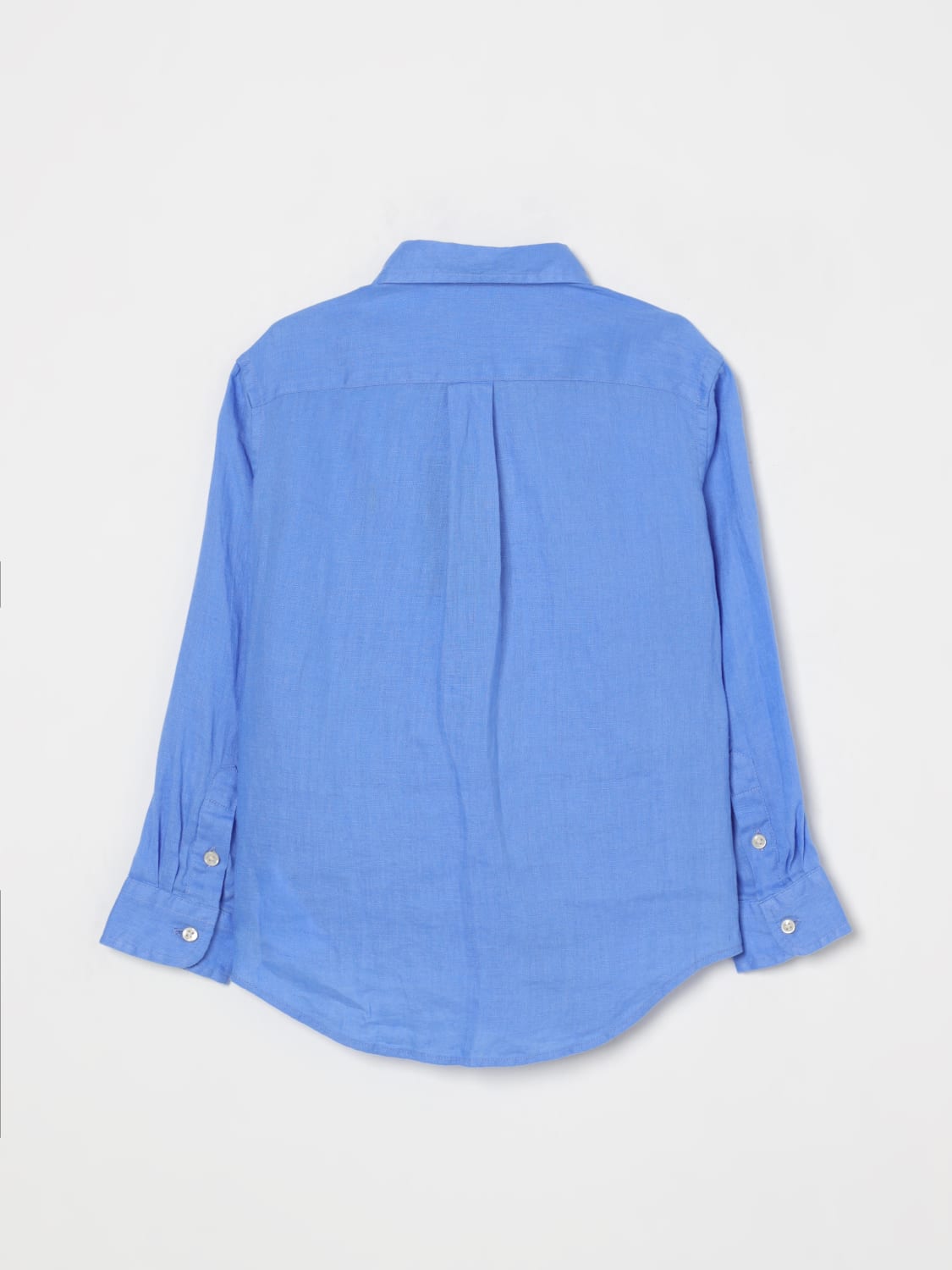 POLO RALPH LAUREN SHIRT: Shirt kids Polo Ralph Lauren, Blue - Img 2