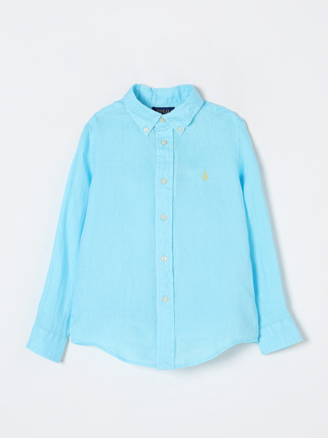 POLO RALPH LAUREN HEMD: Hemd kinder Polo Ralph Lauren, Blau 1 - Img 1