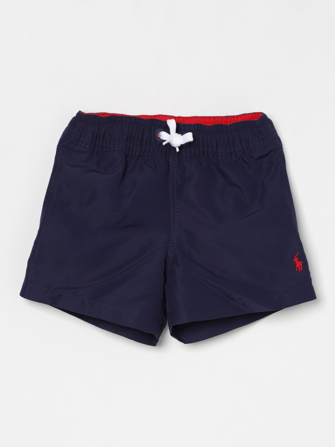 POLO RALPH LAUREN：スイムウェア ボーイ - ネイビー | GIGLIO