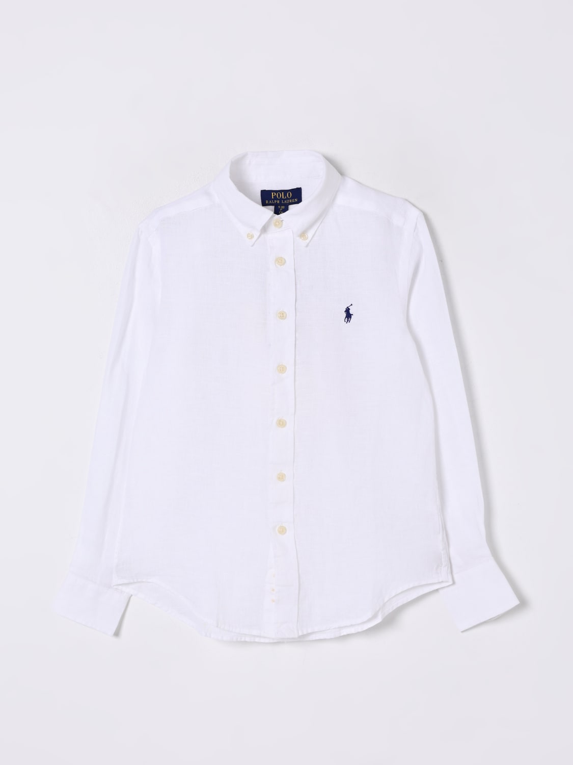 POLO RALPH LAUREN HEMD: Hemd kinder Polo Ralph Lauren, Weiß - Img 1