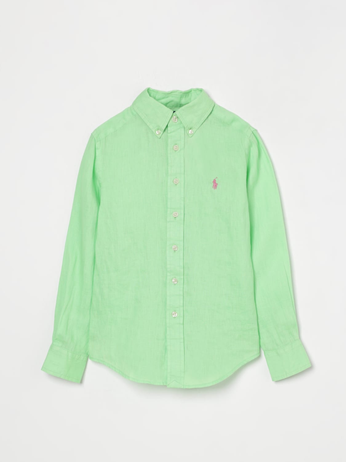 POLO RALPH LAUREN HEMD: Hemd kinder Polo Ralph Lauren, Grün - Img 1