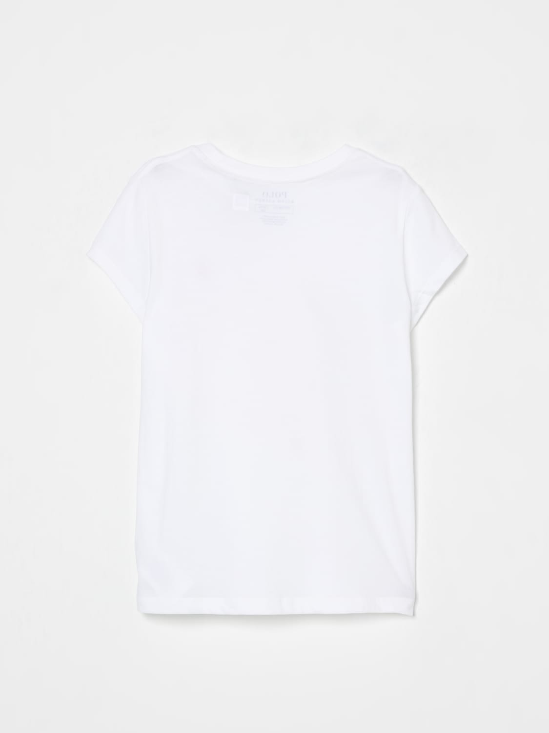 POLO RALPH LAUREN T-SHIRT: T-shirt in cotone con logo Polo Ralph Lauren, Bianco - Img 2
