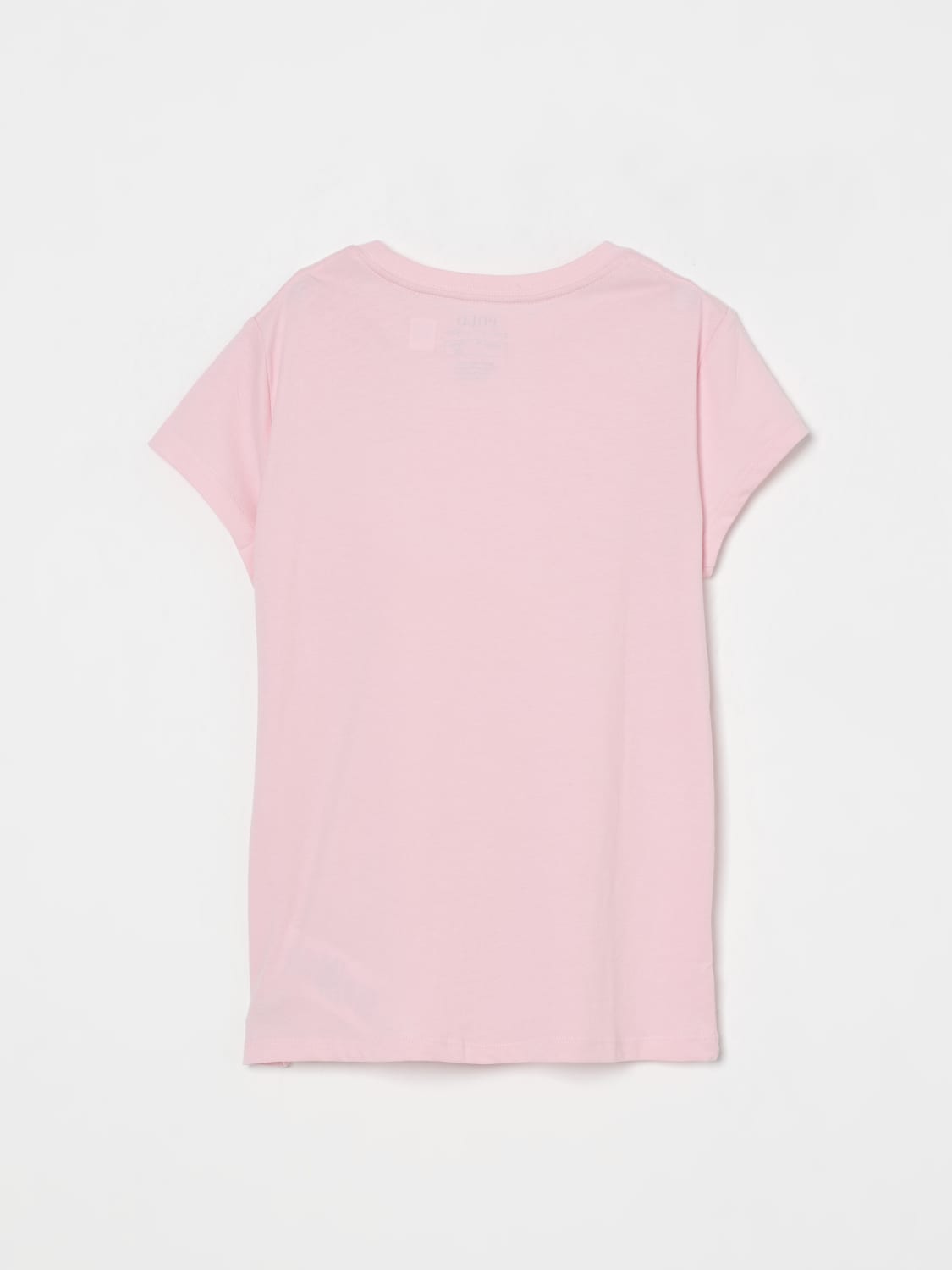 POLO RALPH LAUREN T-SHIRT: T-shirt in cotone con logo Polo Ralph Lauren, Rosa - Img 2