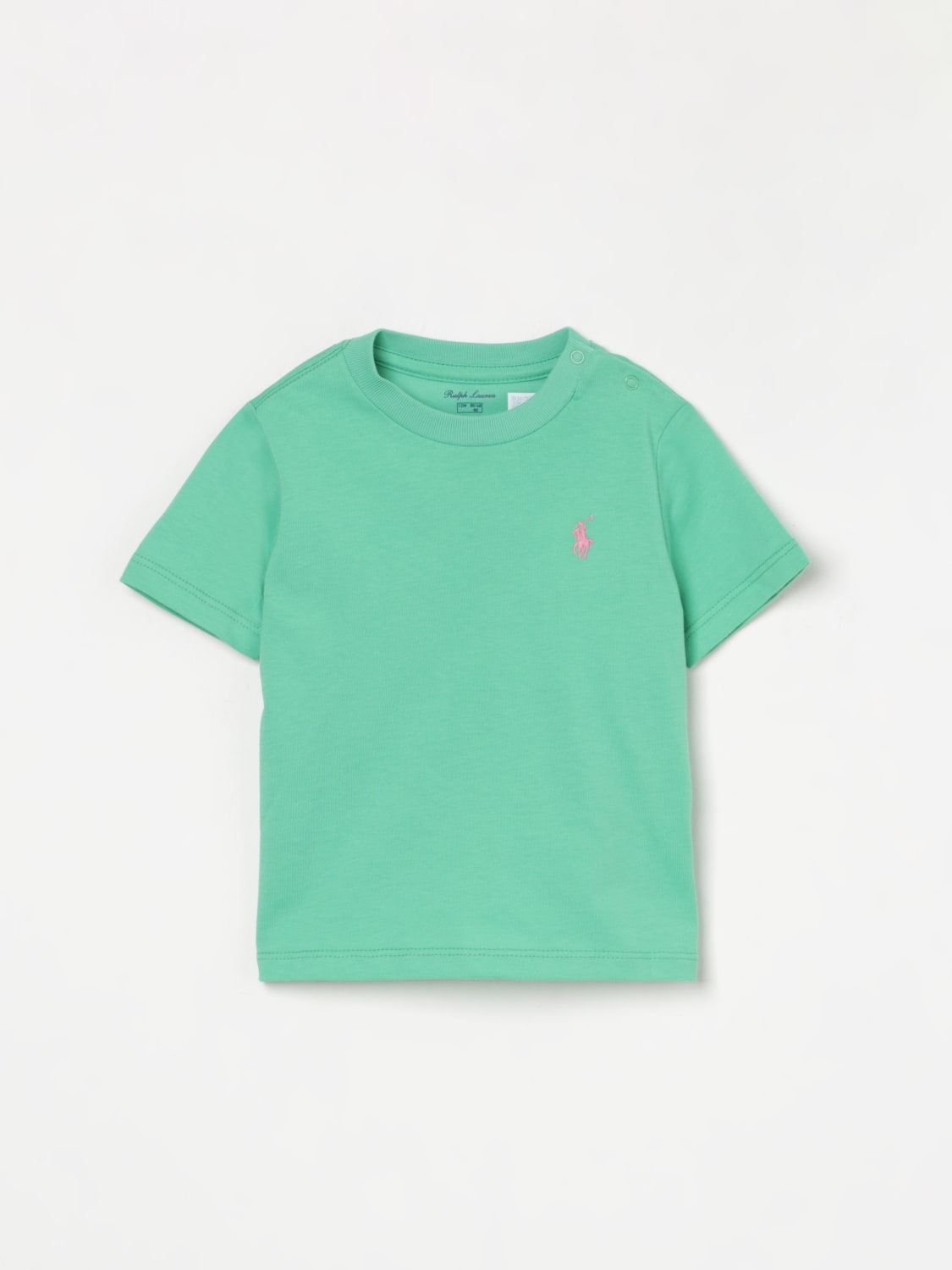 POLO RALPH LAUREN T-SHIRT: T-shirt enfant Polo Ralph Lauren, Vert - Img 1