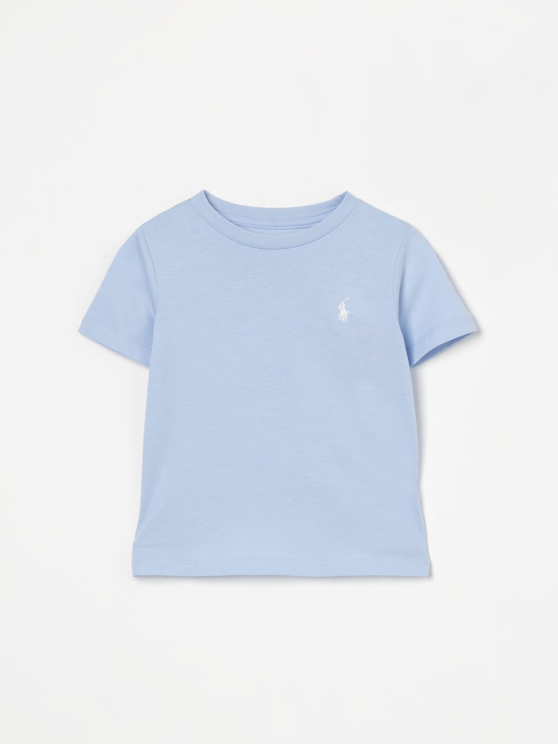 POLO RALPH LAUREN T-SHIRT: T-shirt kids Polo Ralph Lauren, Blue 1 - Img 1