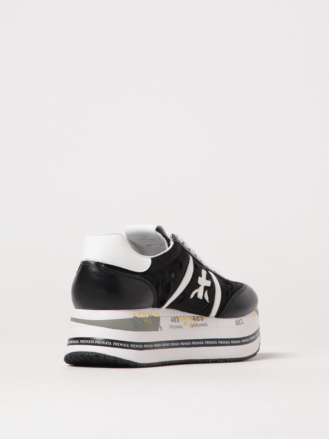 スニーカー PREMIATA Women Sneakers BETH7380 Black Premiata Beth Sneakers - Black - Women | BETH7380 | thebs.com