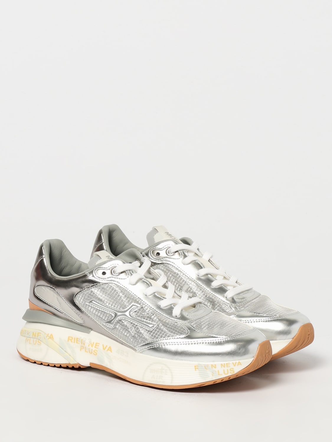 スニーカー PREMIATA Women Sneakers MOERUND VAR 7465 Silver PREMIATA: Sneakers woman - Silver | Premiata sneakers