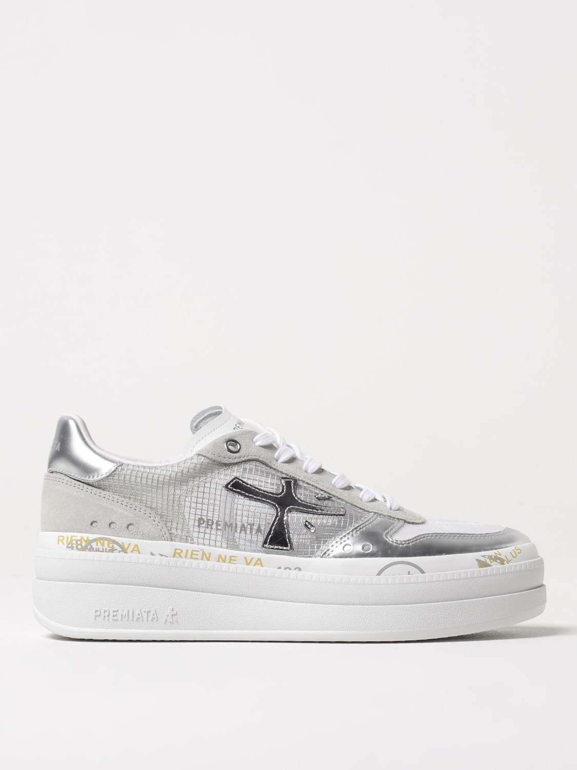 PREMIATA: Sneakers woman - Silver | Premiata sneakers MICOL