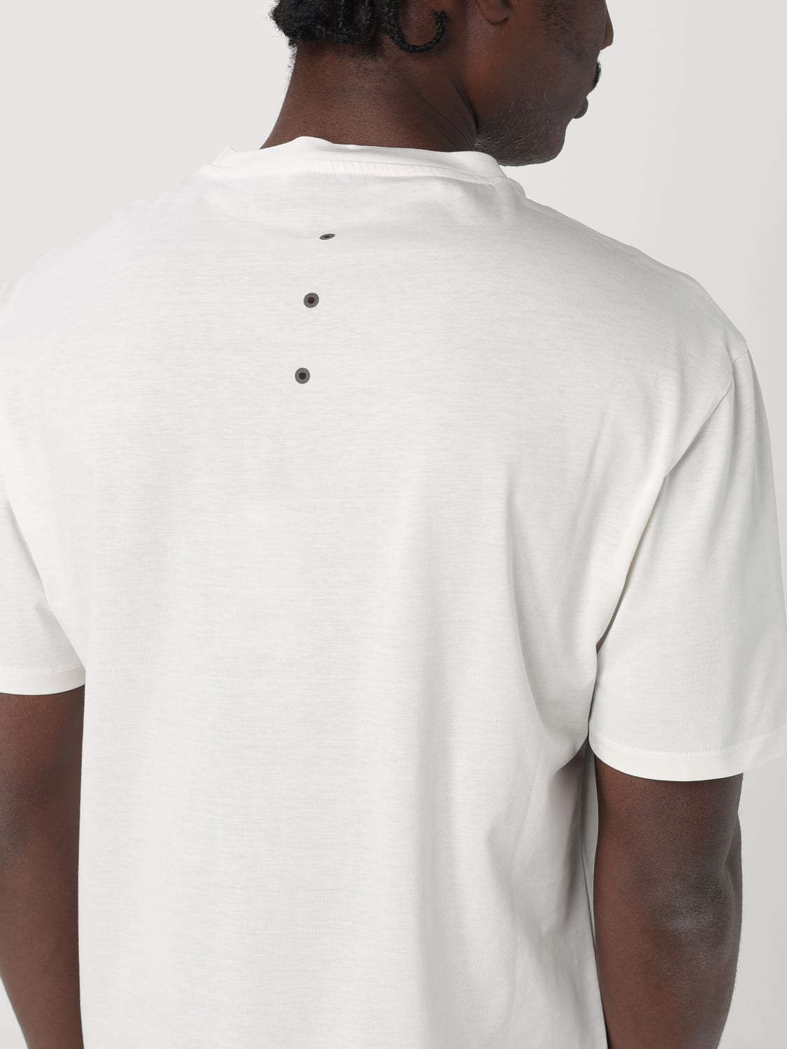 Tシャツ・カットソー PREMIATA SS25 Cotton jersey T-shirt (PA1017 WHITE) PREMIATA: T-shirt men - White | Premiata t-shirt PA1017