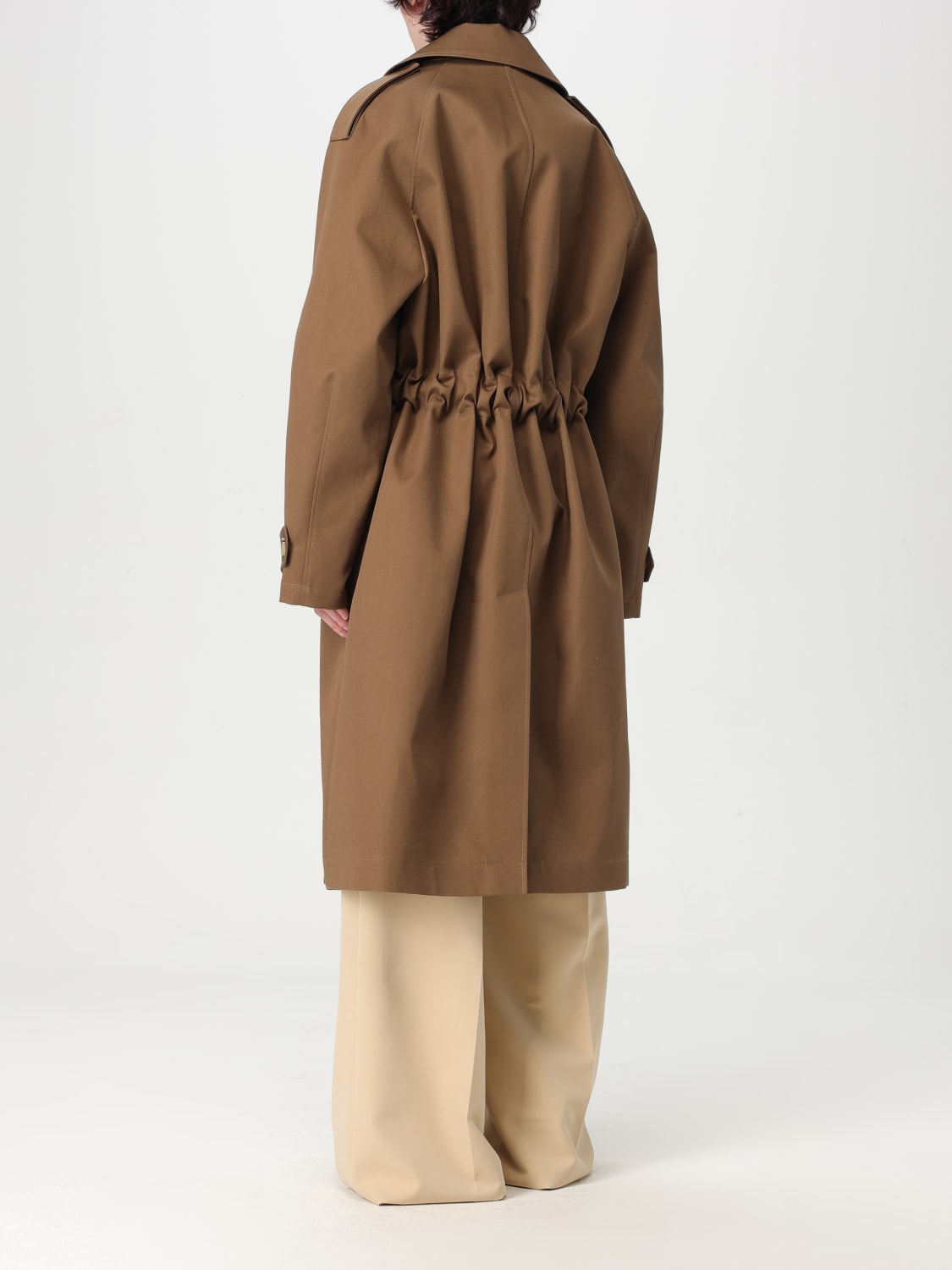 コート BOSS Woman Coat Brown 50530540 249 BOSS: Coat woman - Brown | Boss jacket 50530540 online at
