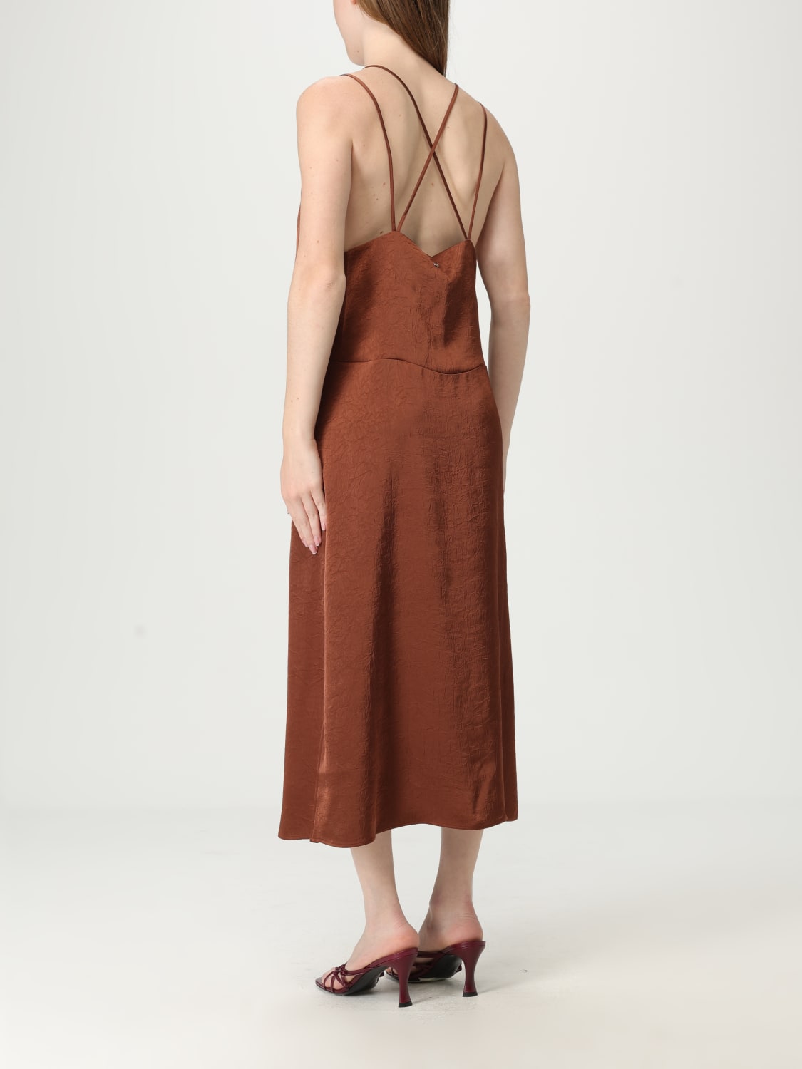 ワンピース BOSS Woman Dress Rust 50530951 227 BOSS: Dress woman - Rust | Boss dress 50530951 online at