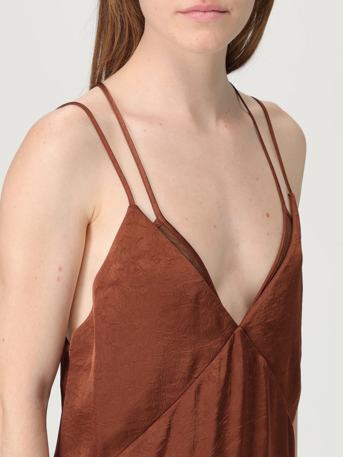 ワンピース BOSS Woman Dress Rust 50530951 227 BOSS: Dress woman - Rust | Boss dress 50530951 online at
