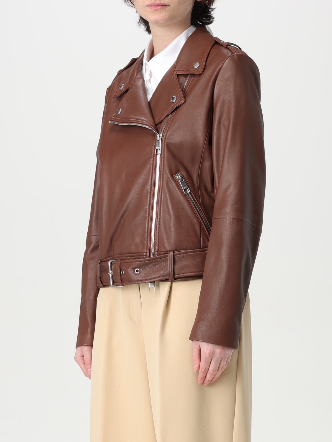 ジャケット BOSS Woman Jacket Rust 50510964 227 BOSS: Jacket woman - Rust | Boss jacket 50510964 online at