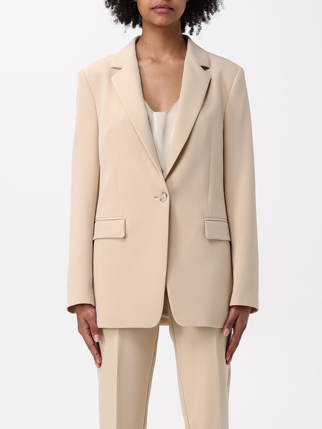 アウターその他 BOSS Woman Blazer Beige 50535214 287 BOSS: Blazer woman - Beige | Boss blazer 50535214 online at