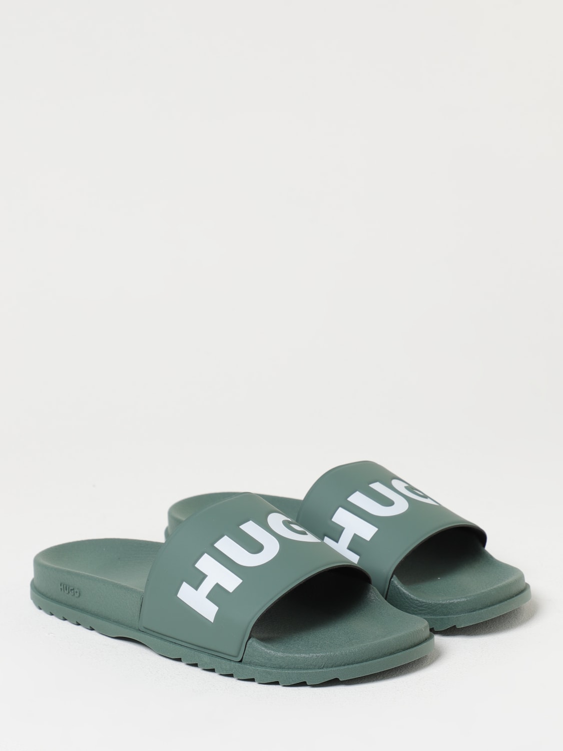 サンダル HUGO Men Sandals Mint 50498352 347 HUGO: Shoes men - Mint | Hugo sandals 50498352 online at