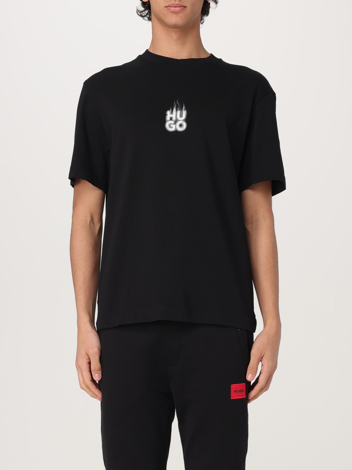HUGO T-SHIRT: T-shirt men Hugo, Black - Img 1