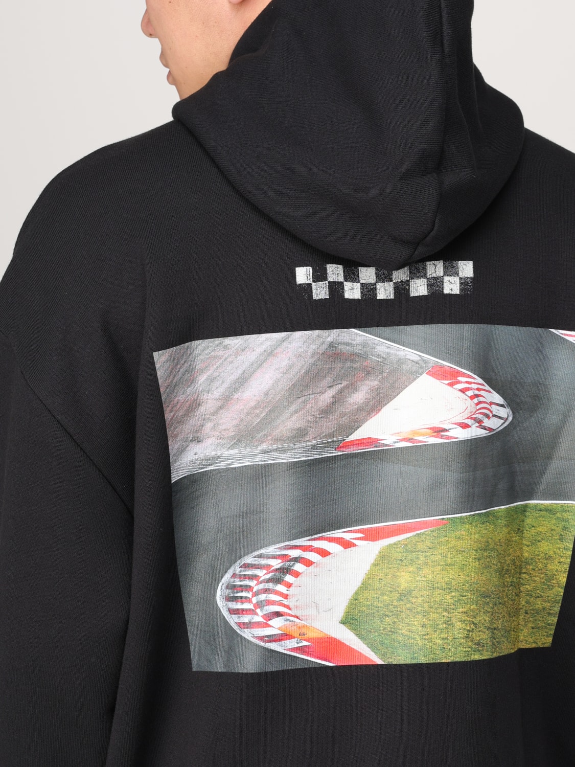 HUGO SWEATSHIRT: Sweatshirt men Hugo, Black - Img 3