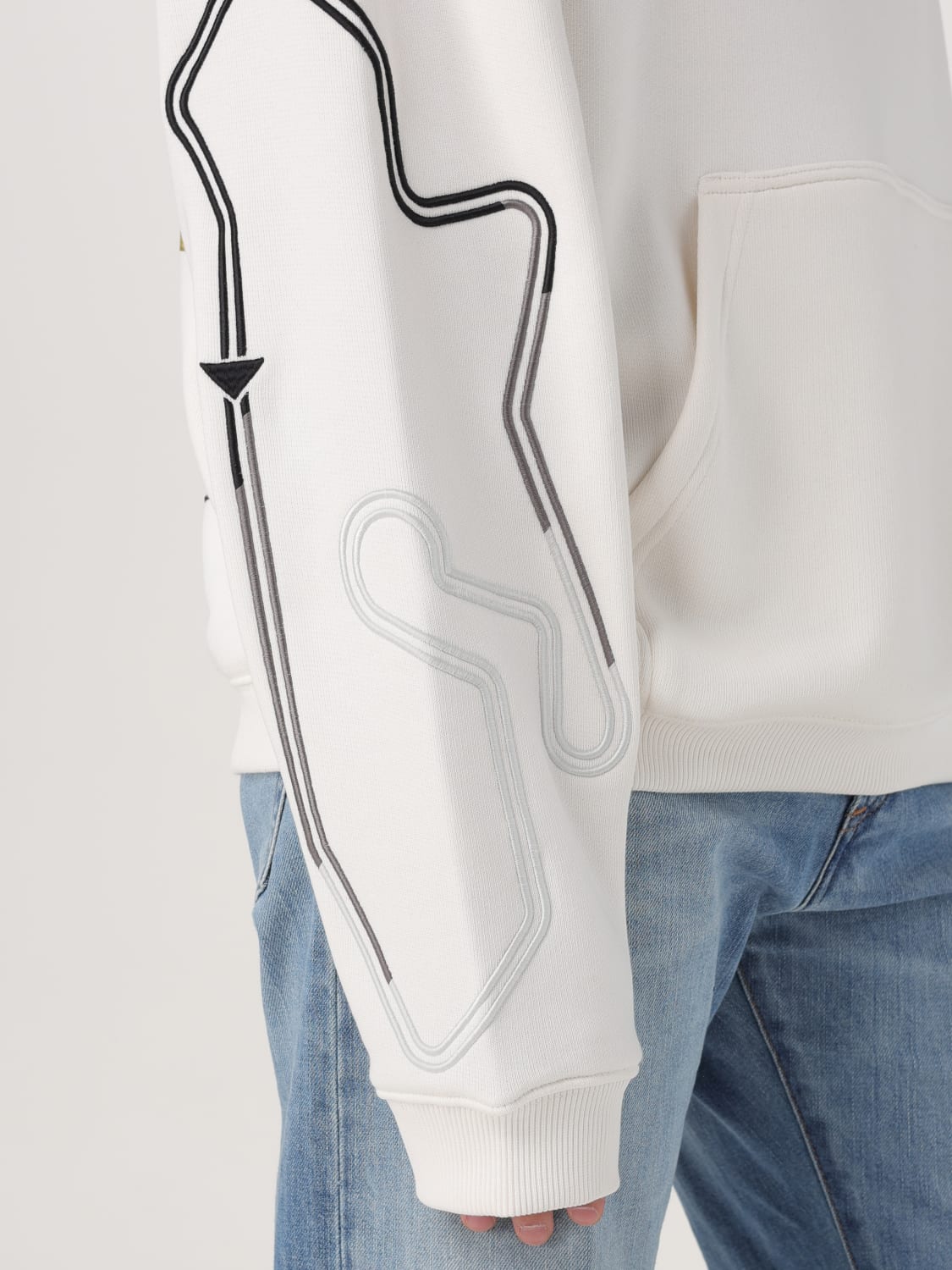 HUGO SWEATSHIRT: Sweatshirt herren Hugo, Natural - Img 3