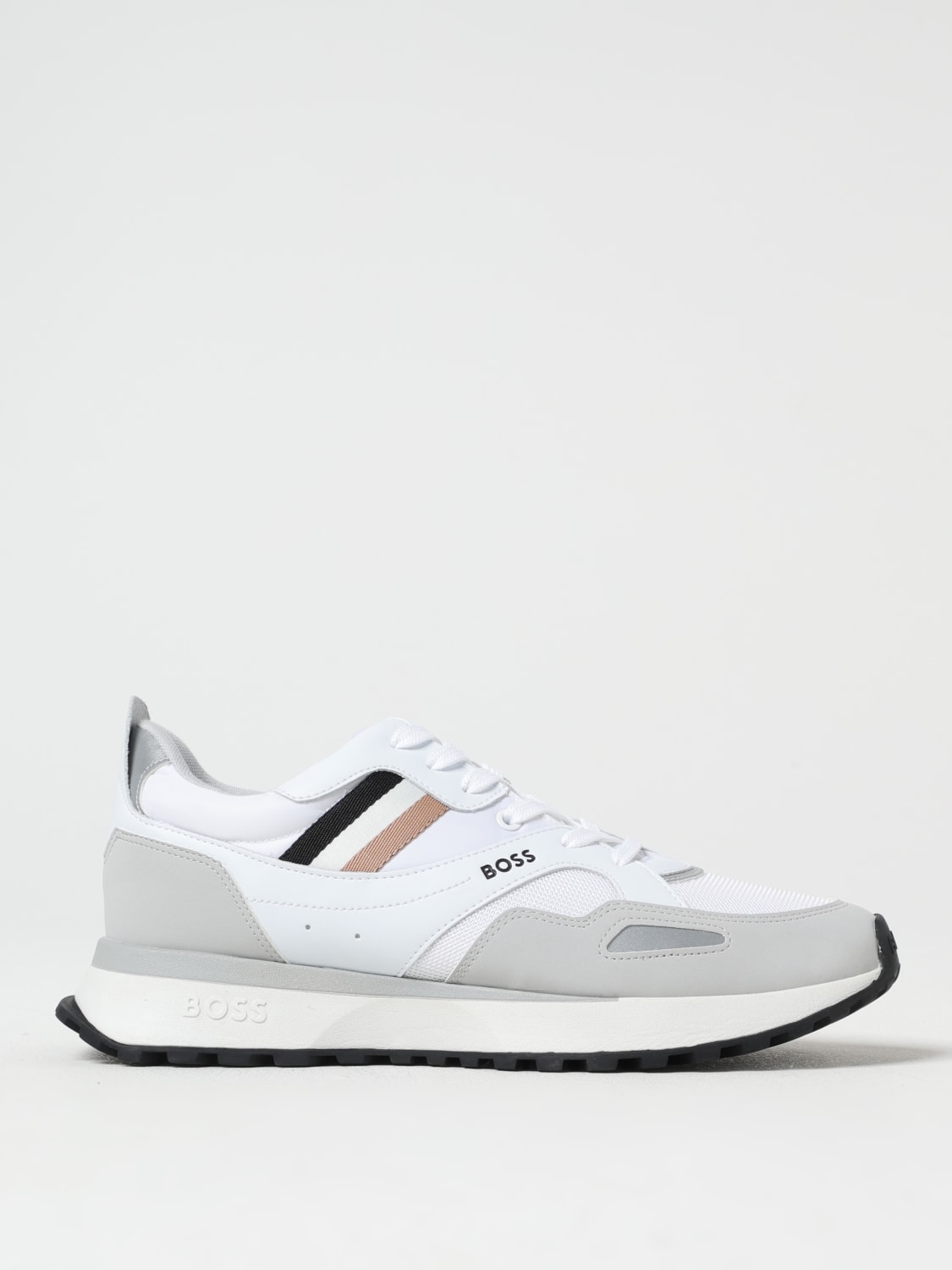 スニーカー BOSS Men Sneakers White 50498280 100 BOSS: Sneakers men - White | Boss sneakers 50498280 online