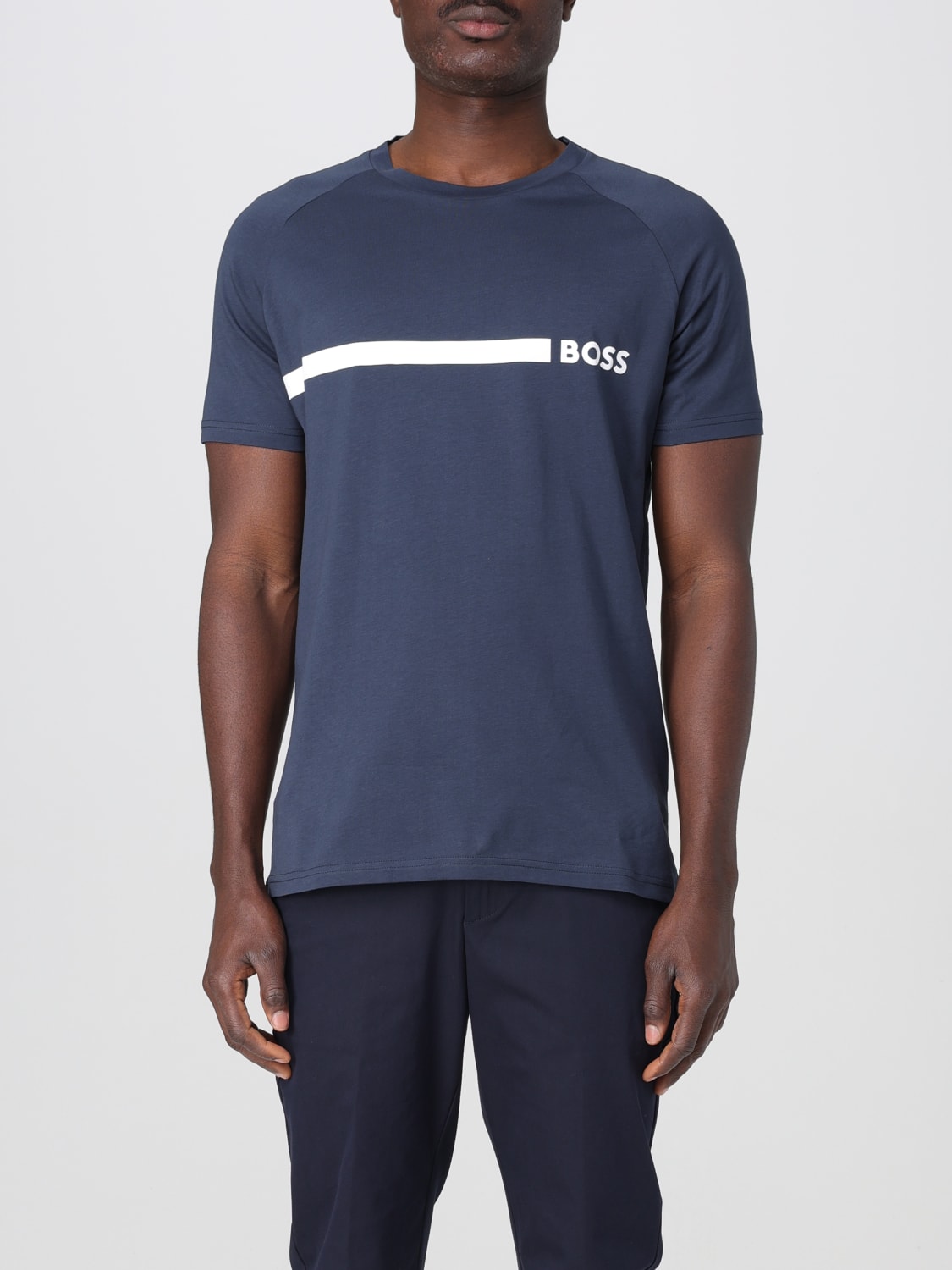 BOSS: T-shirt men - Blue | Boss t-shirt 50517970 online at