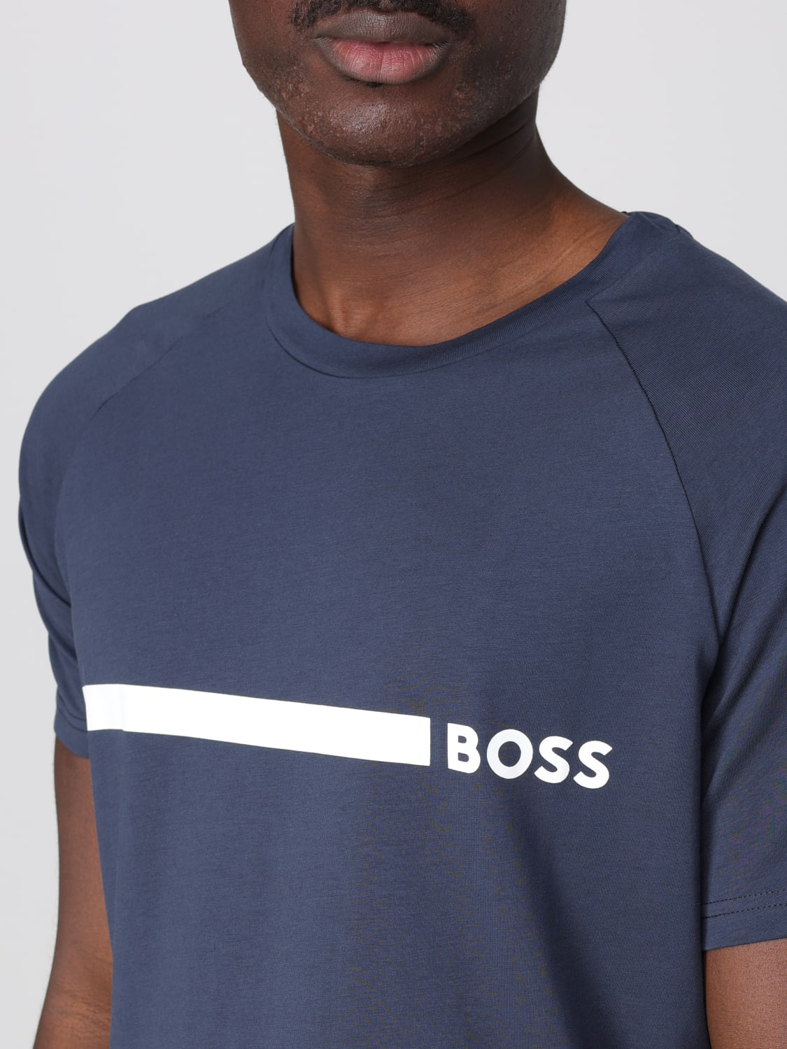 Tシャツ・カットソー BOSS Men T-shirt Blue 50536847 404 hbeu50473278_470_100?wid=1980&