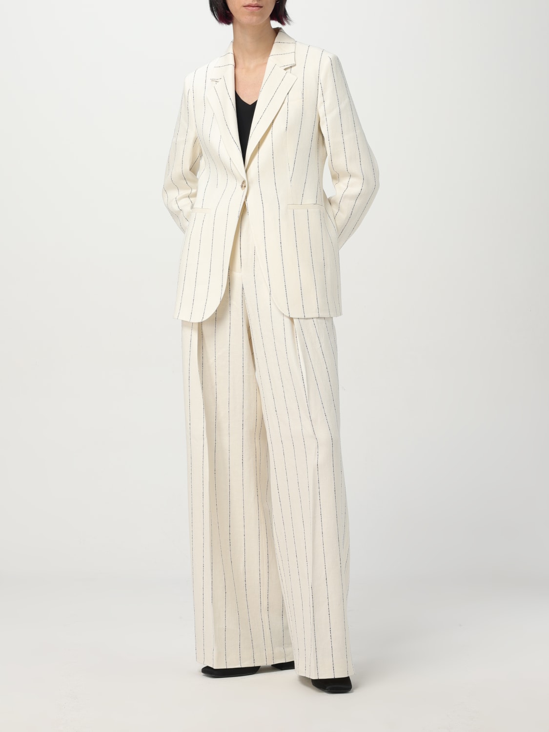 アウターその他 BOSS Woman Blazer Multicolor 50537464 962 BOSS: Blazer woman - Multicolor | Boss blazer 50537464