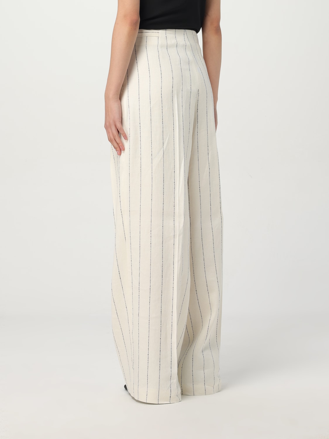 パンツ BOSS Woman Pants Multicolor 50538216 962 BOSS: Pants woman - Multicolor | Boss pants 50538216 online