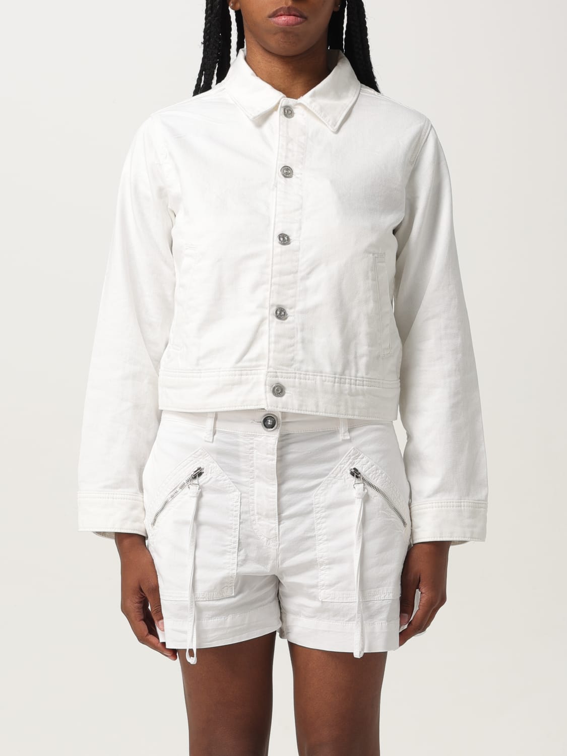 ジャケット BOSS Woman Jacket Natural 50538621 103 BOSS: Jacket woman - Natural | Boss jacket 50538621 online
