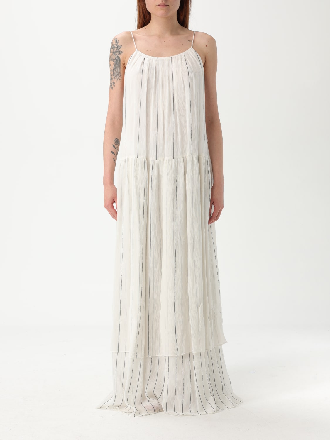 ワンピース BOSS Woman Dress Beige 50537980 269 Dresses in Beige by HUGO BOSS | Women