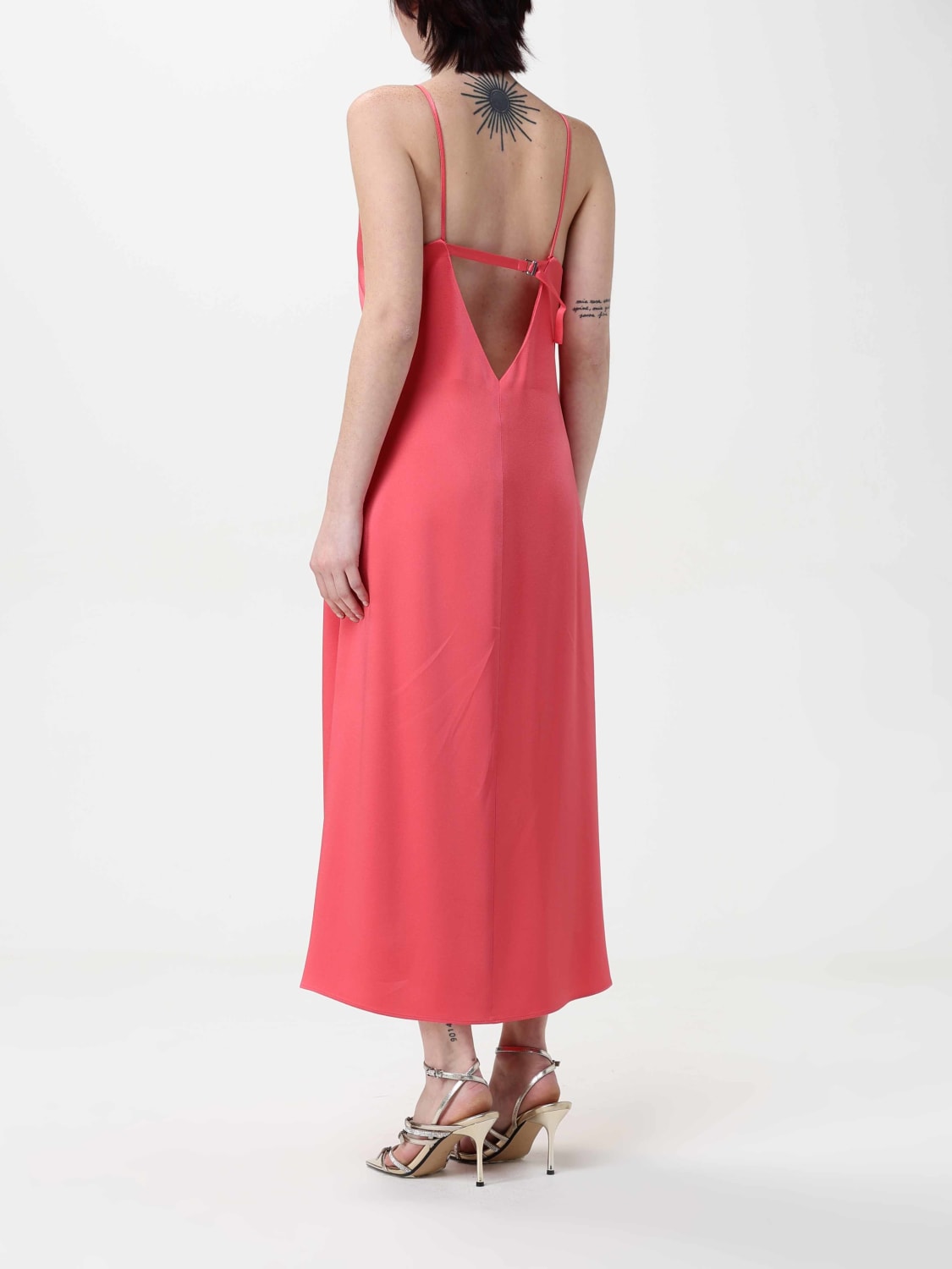 ワンピース BOSS Woman Dress Peach 50537667 658 BOSS Woman Dress Peach 50537667 658 (Hugo Boss/ワンピース
