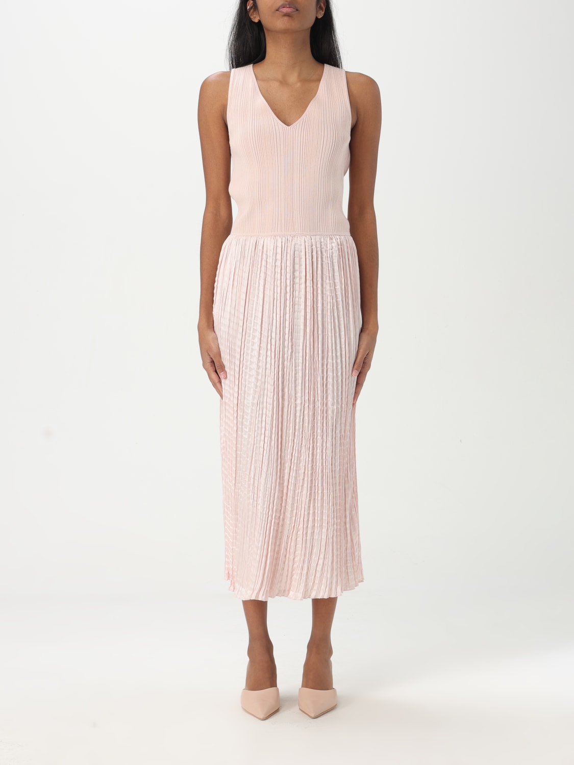 ワンピース BOSS Woman Dress Peach 50537667 658 BOSS: Dress woman - Pink | Boss dress 50537736 online at