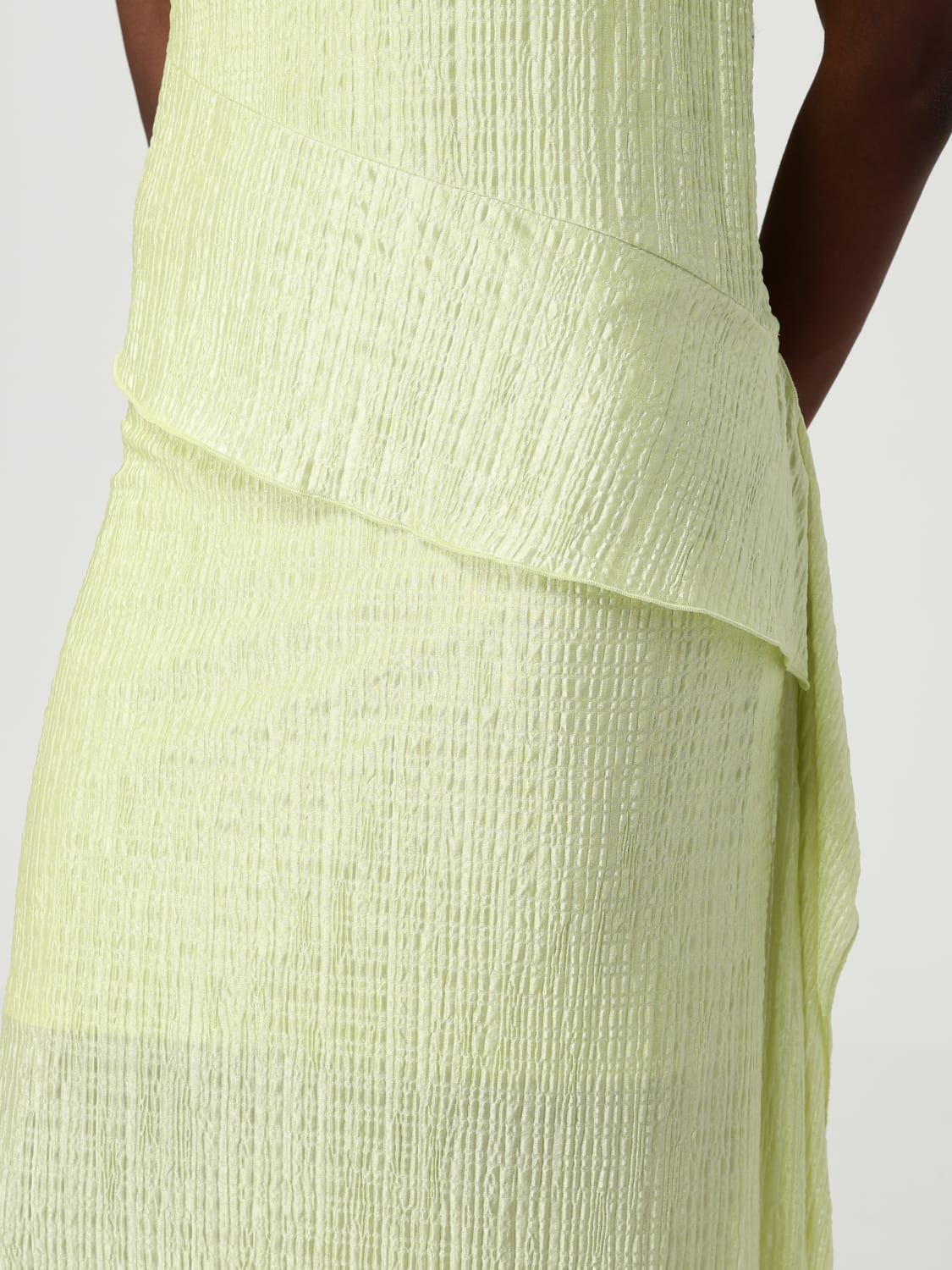 ワンピース BOSS Woman Dress Lime 50540848 320 BOSS: Dress woman - Lime | Boss dress 50540848 online at