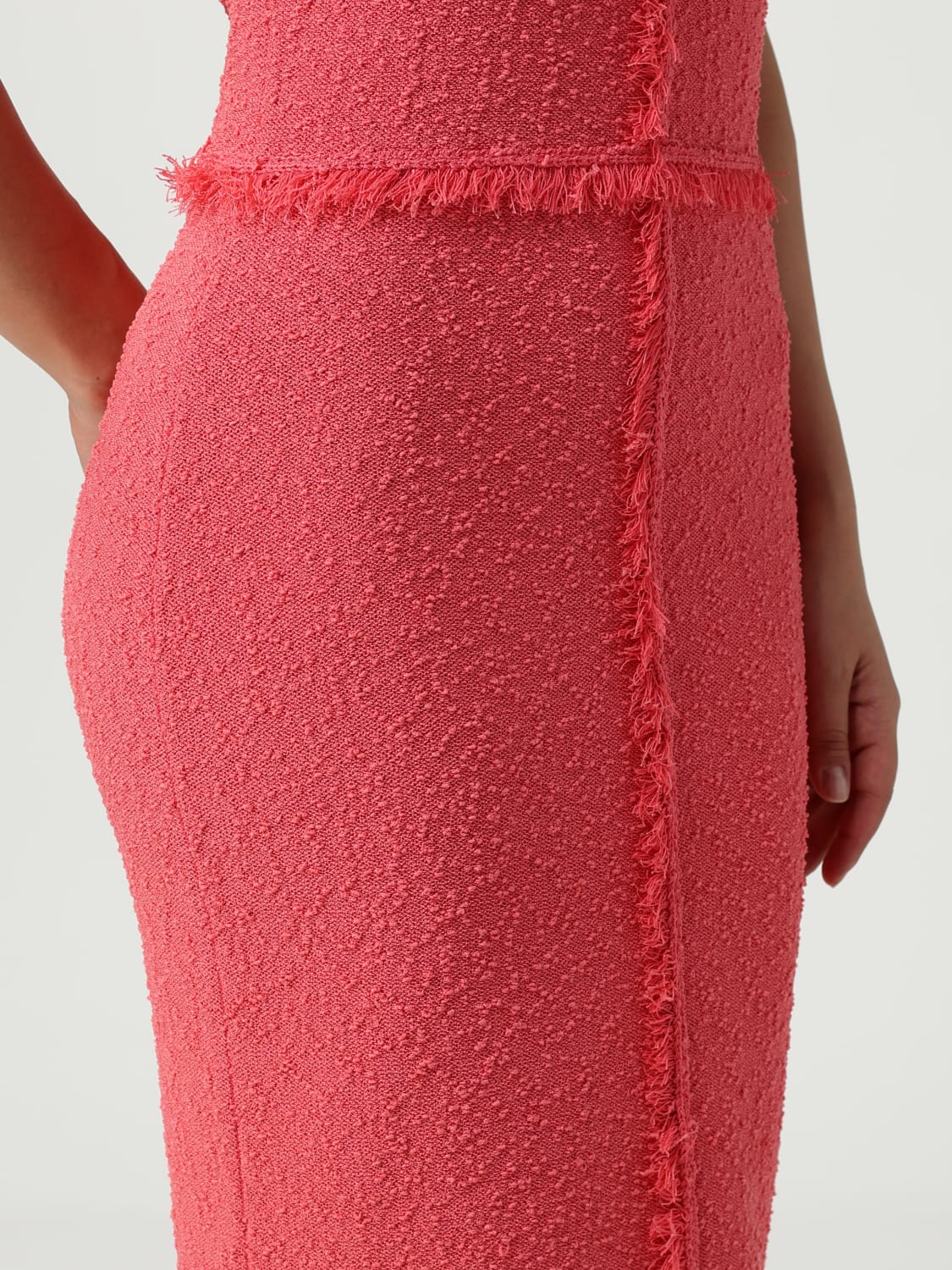 ワンピース BOSS Woman Dress Peach 50534174 658 BOSS: Dress woman - Peach | Boss dress 50534174 online at