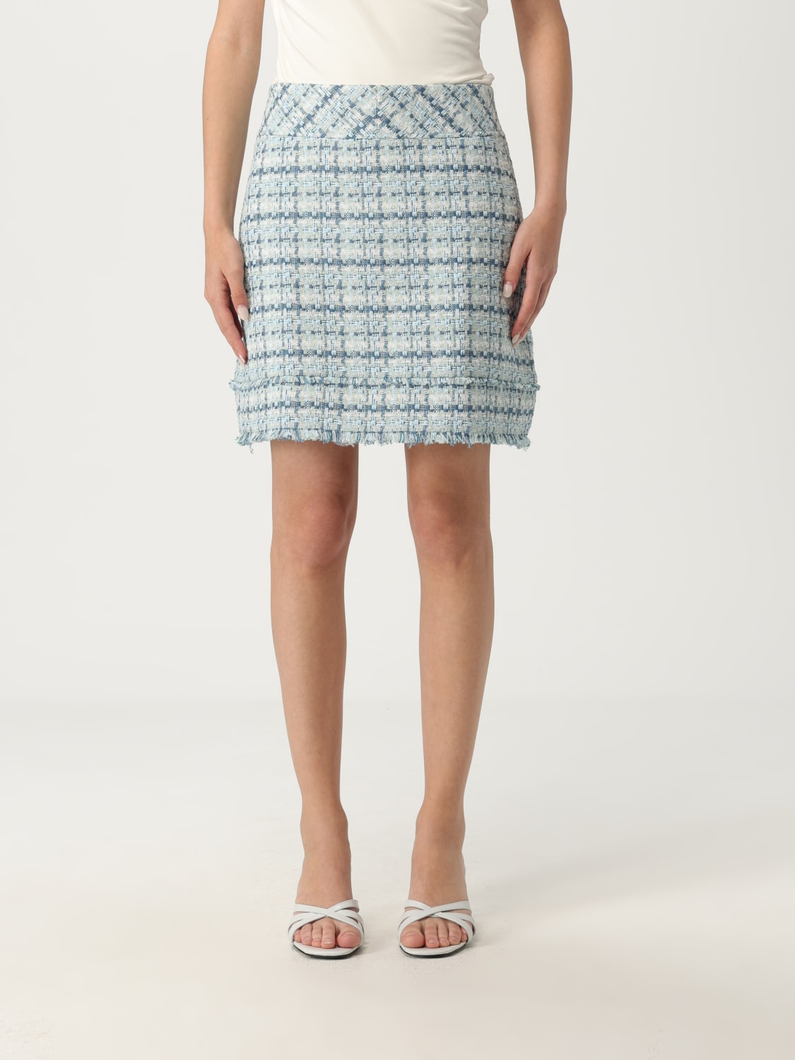 スカート BOSS Woman Skirt Multicolor 50537050 965 BOSS: Skirt woman - Multicolor | Boss skirt 50537050 online