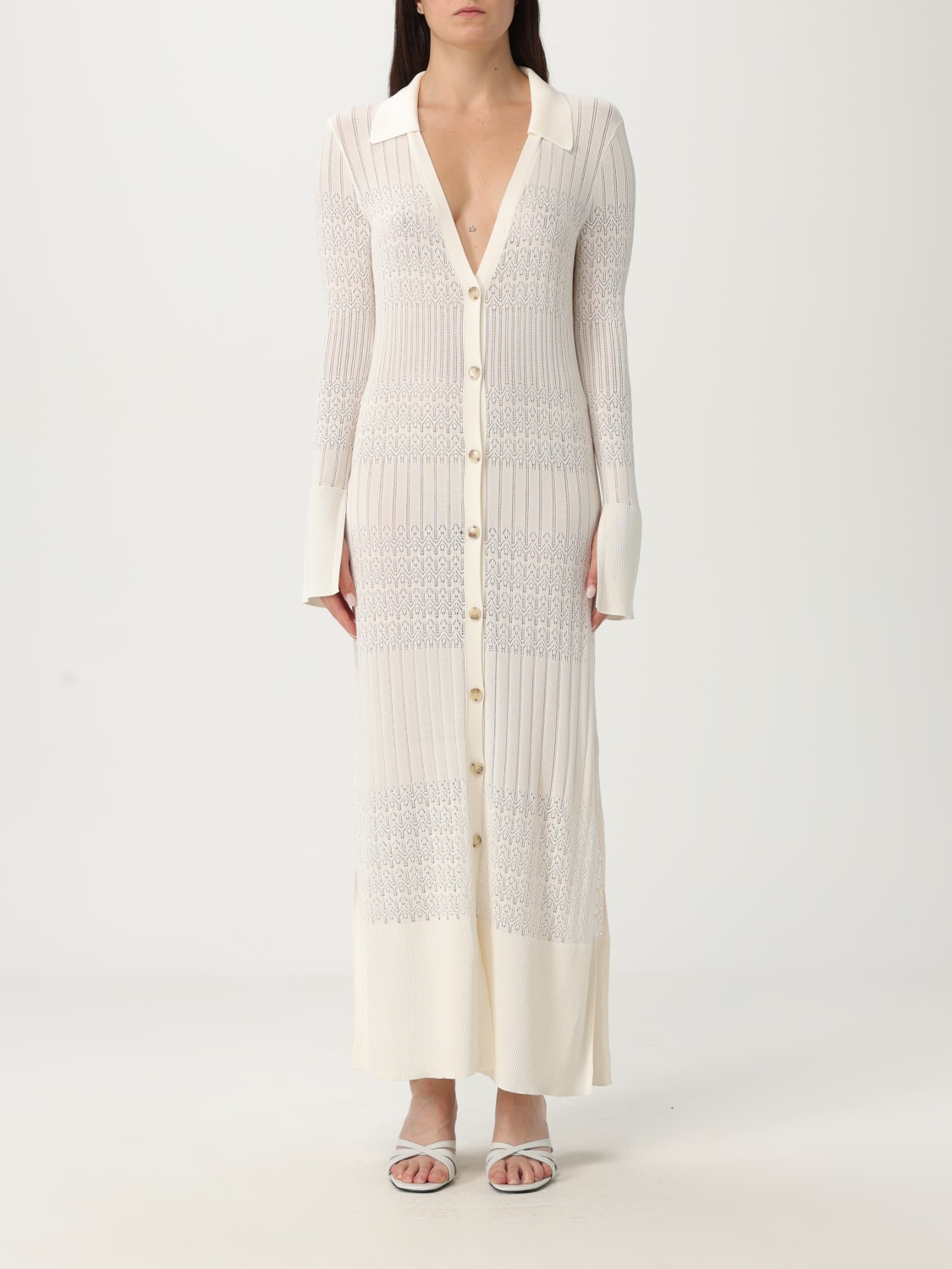 ワンピース BOSS Woman Dress White 50535494 118 BOSS: Dress woman - White | Boss dress 50535494 online at