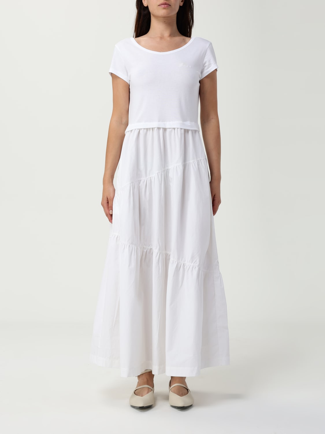 ワンピース BOSS Woman Dress White 50536742 100 BOSS: Dress woman - White | Boss dress 50536742 online at