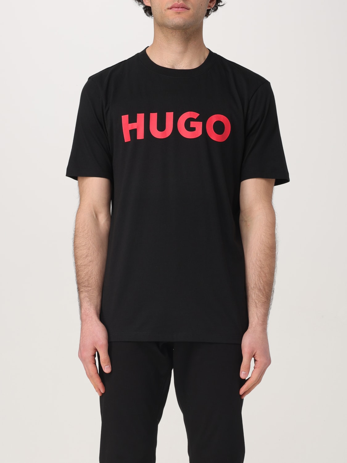 HUGO T-SHIRT: T-shirt men Hugo, Black - Img 1