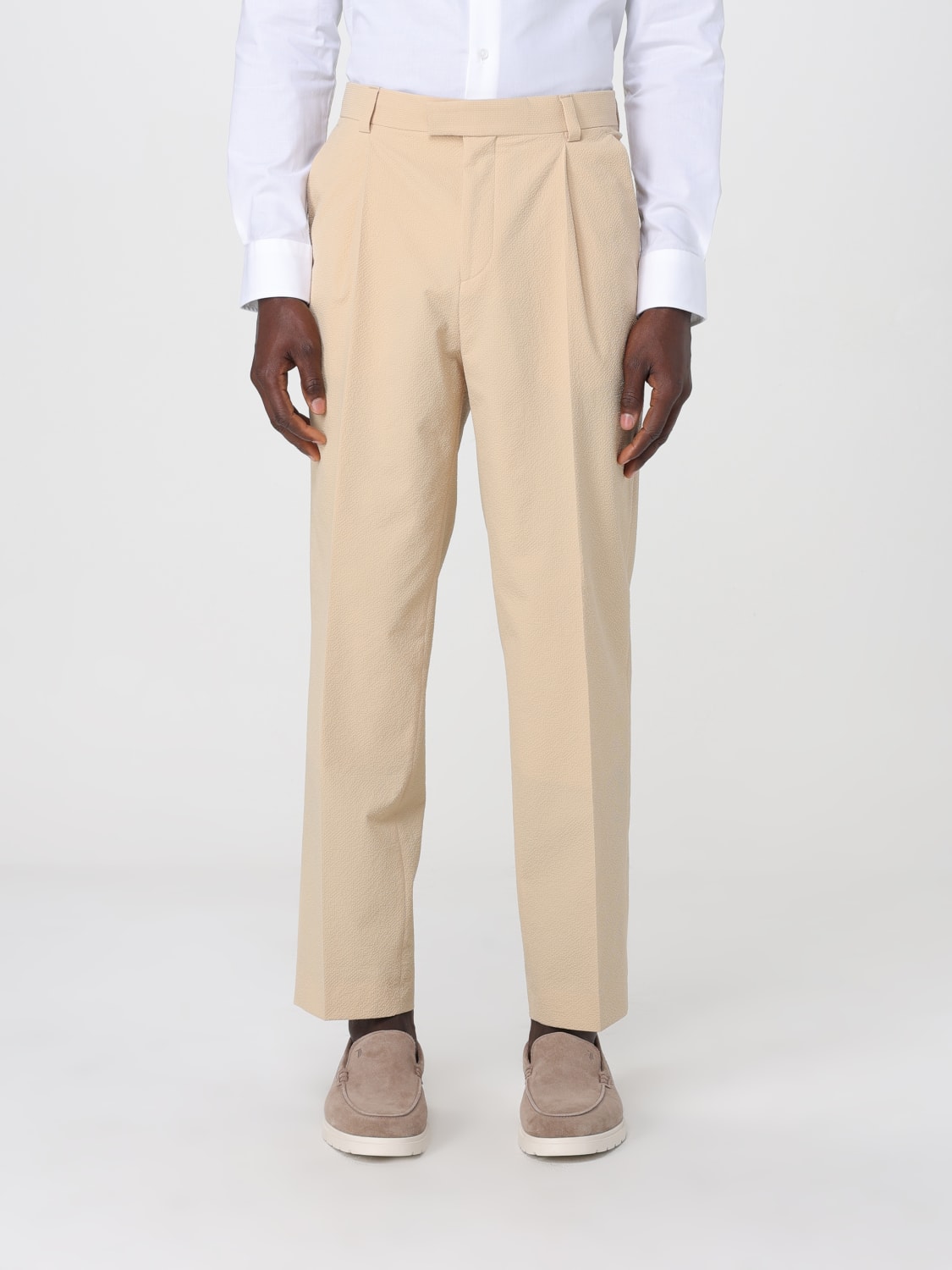 HUGO PANTS: Pants men Hugo, Beige - Img 1