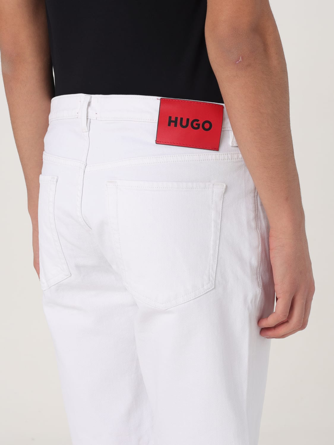 HUGO SHORTS: Short men Hugo, White - Img 3