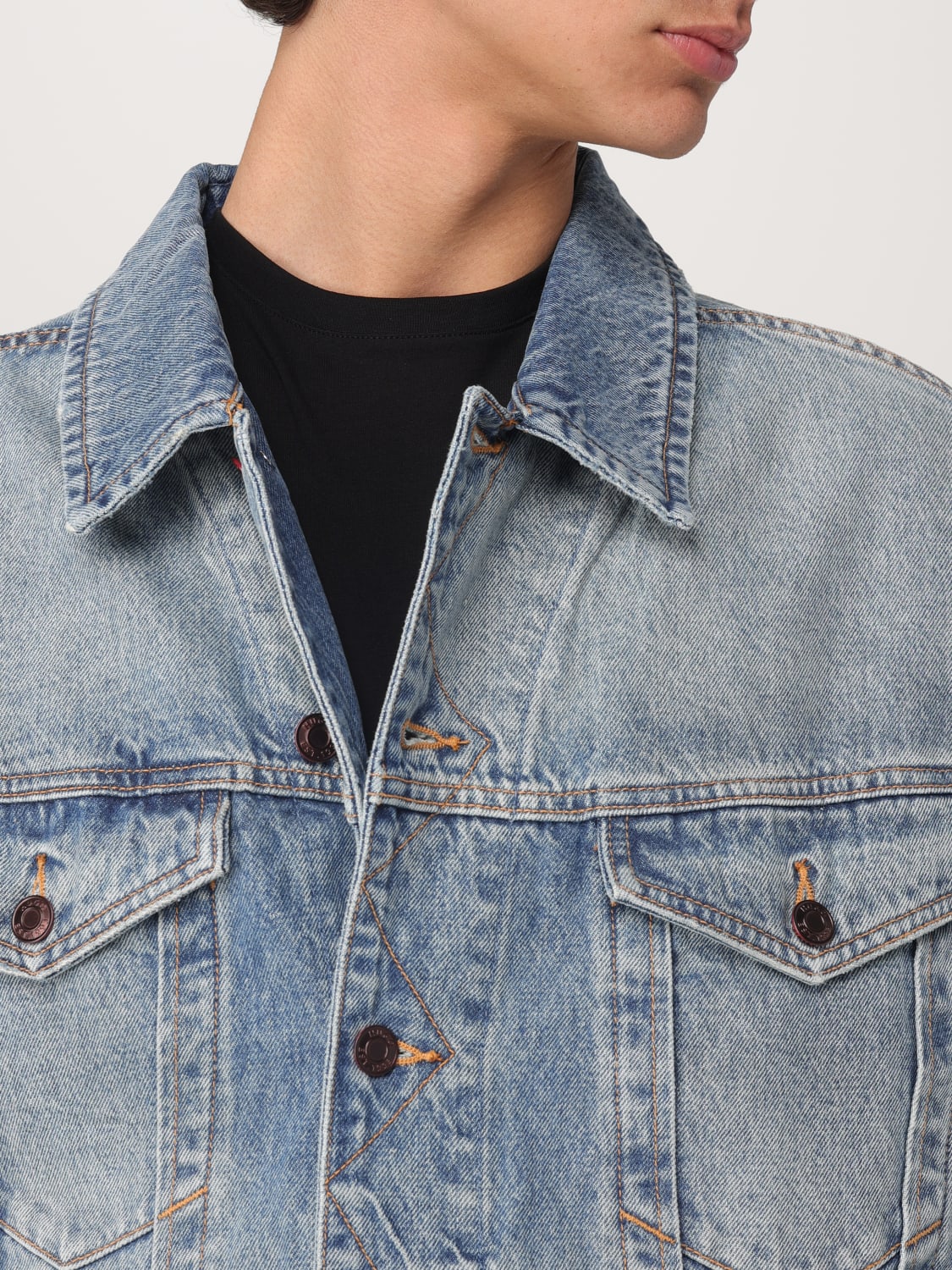 HUGO JACKET: Jacket men Hugo, Denim - Img 4