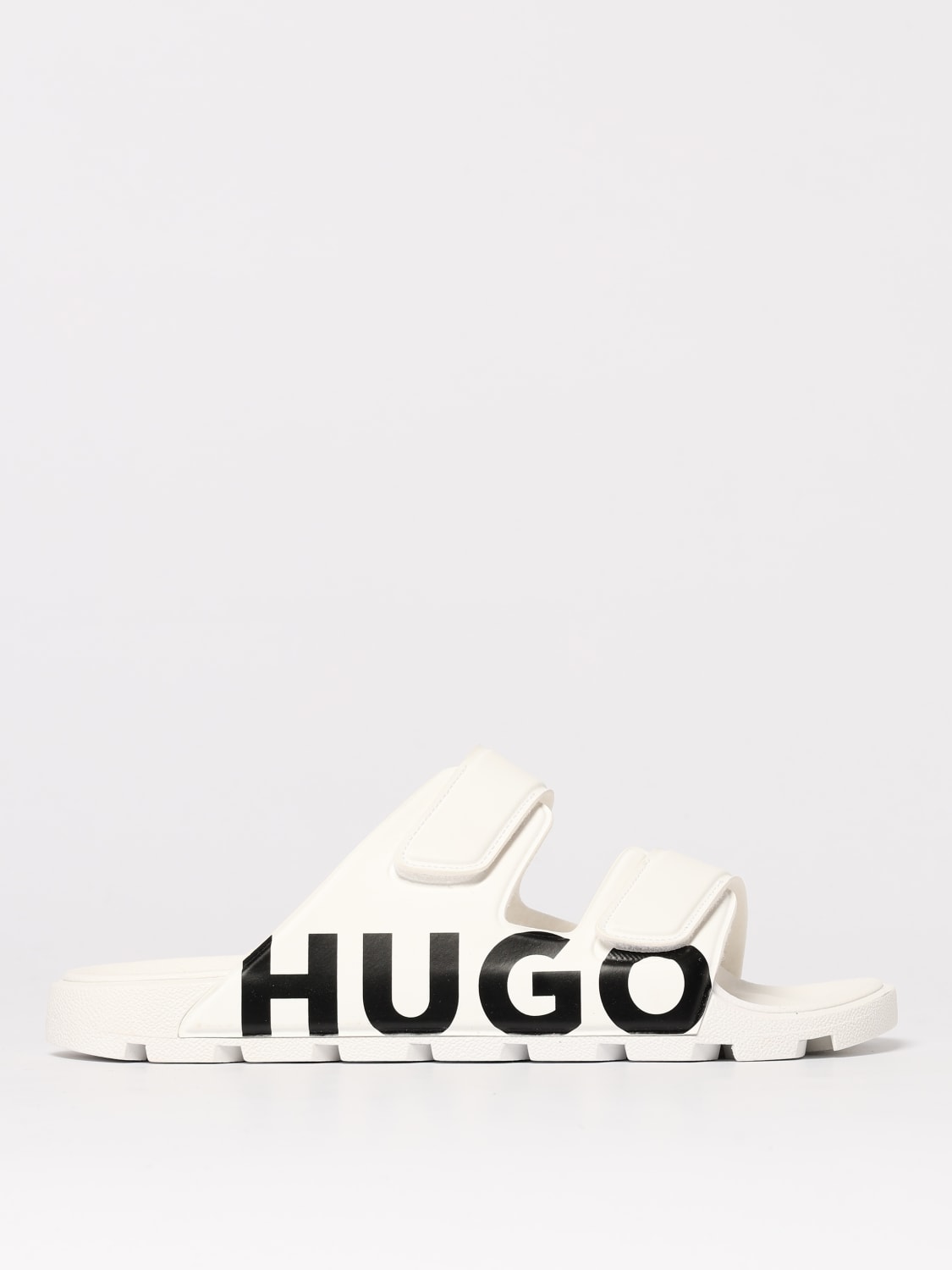 HUGO SANDALS: Shoes men Hugo, White - Img 1