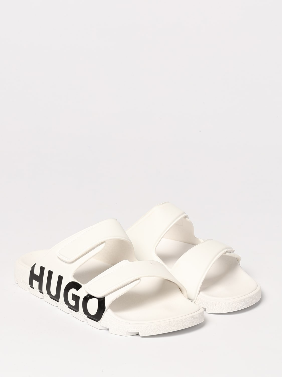 HUGO SANDALS: Shoes men Hugo, White - Img 2