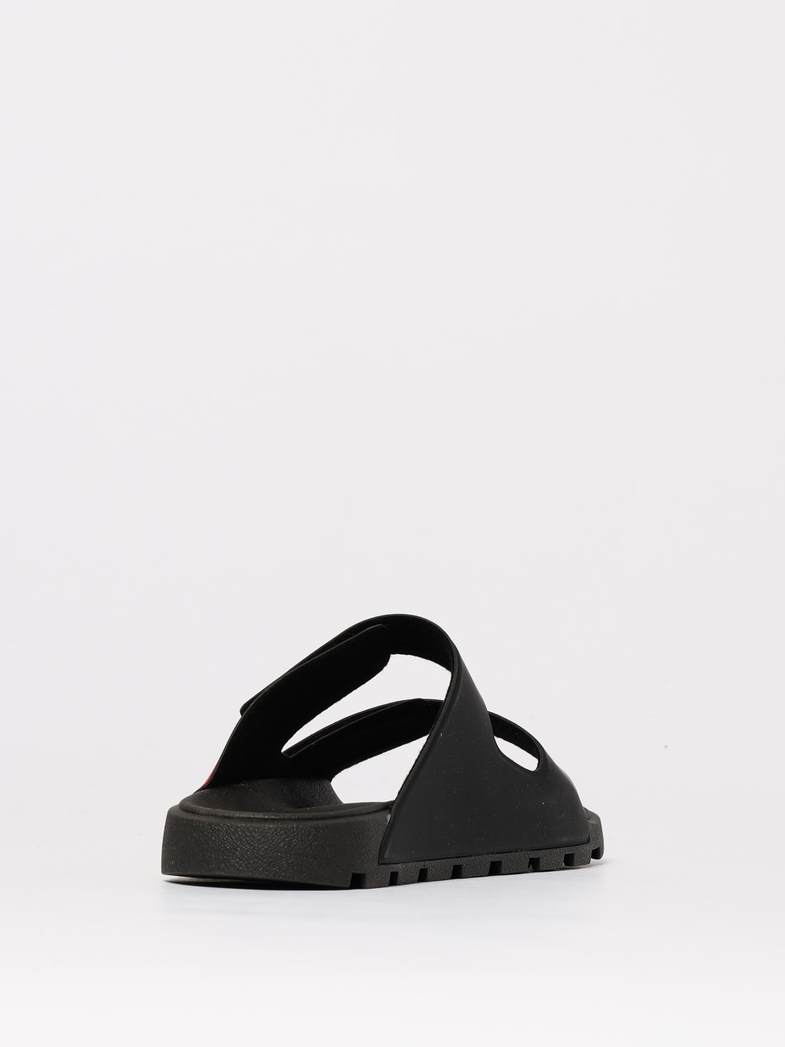 サンダル HUGO Men Sandals Military 50542042 306 HUGO: Shoes men - Black | Hugo sandals 50542042 online at