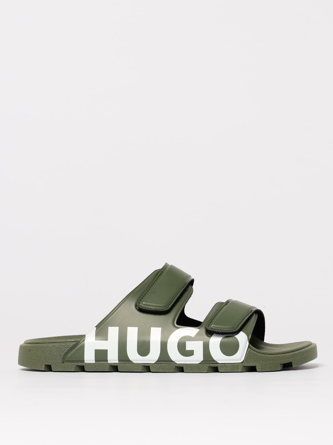 サンダル HUGO Men Sandals Military 50542042 306 HUGO: Shoes men - Military | Hugo sandals 50542042 online at